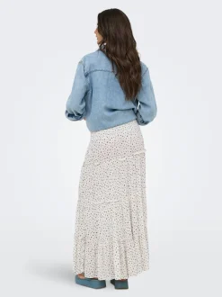 Discount ONLFERNANDA Nederdel Lang nederdel Dame Nederdele