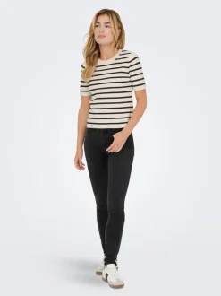 Online ONLFIE Top Dame Strik & Cardigans|Toppe