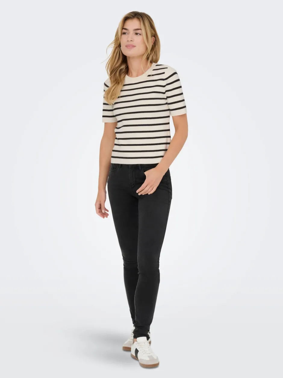 Online ONLFIE Top Dame Strik & Cardigans|Toppe