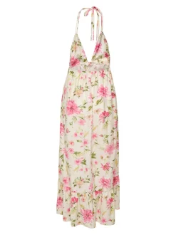 Clearance ONLFLOWER Lang kjole Dame Kjoler
