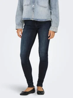 Clearance ONLFOREVER Høj talje Skinny fit Jeans Dame Jeans|Jeans
