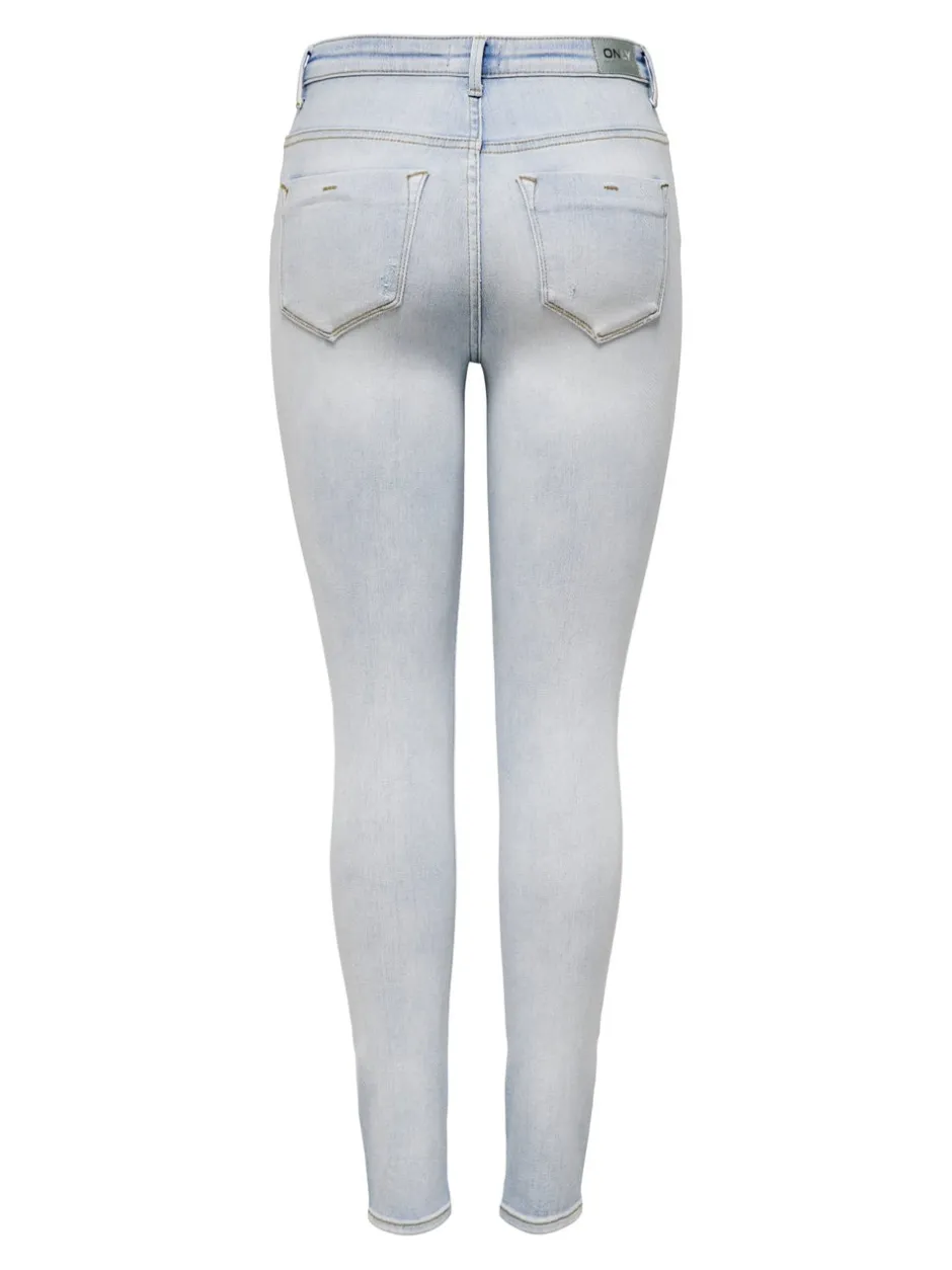 New ONLFOREVER Høj talje Skinny fit Jeans Dame Jeans|Jeans