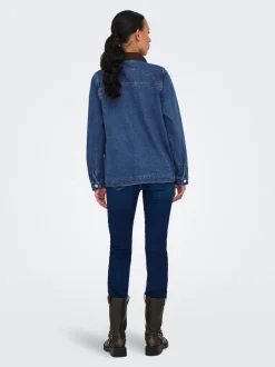 ONLFRANKIE Denimjakke Dame Jakker Og Frakker|Double Denim