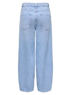Hot ONLFRANKIE Høj talje Barrel fit Ankellængde Jeans Dame Jeans|Jeans