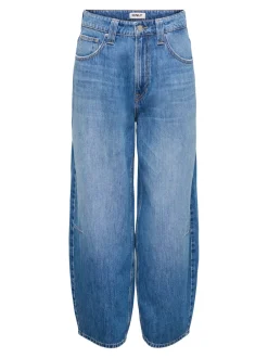 Sale ONLFRANKIE Høj talje Barrel fit Ankellængde Jeans Dame Jeans|Jeans