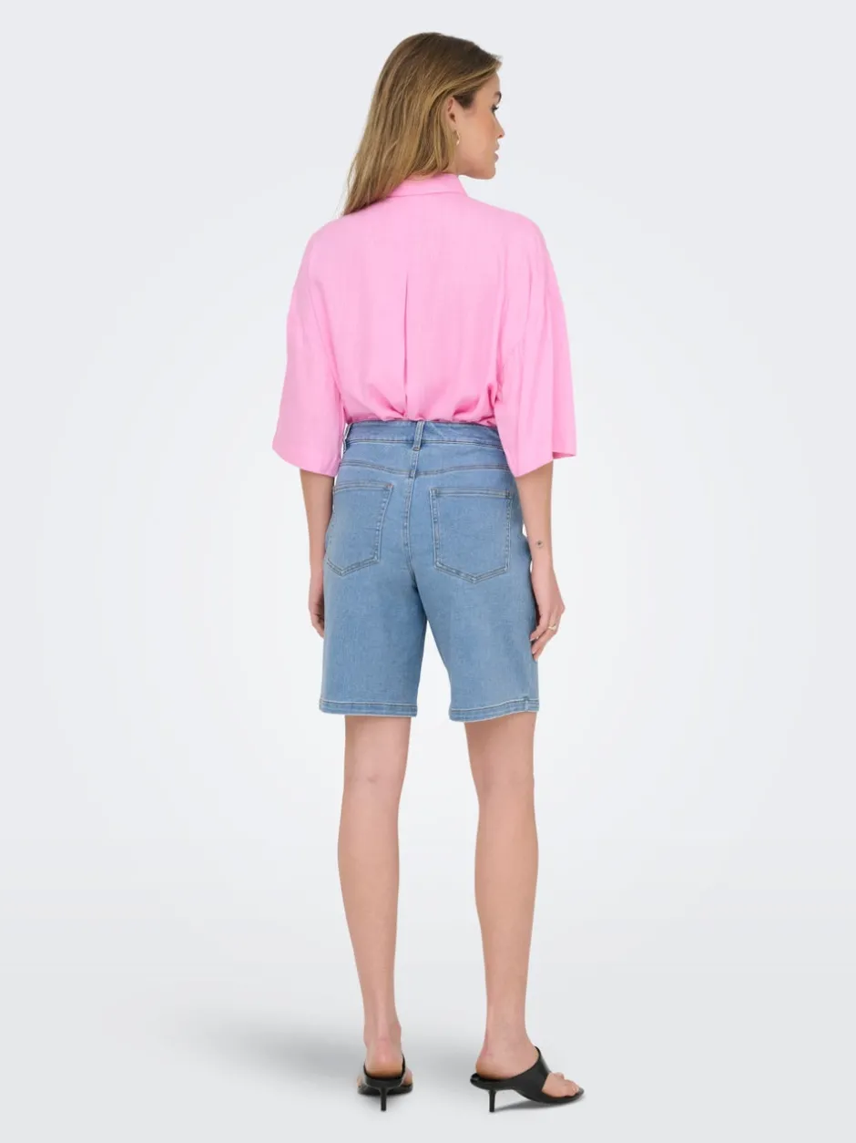 Clearance ONLFRIDA Høj talje Regular fit Bermuda-shorts Dame Shorts