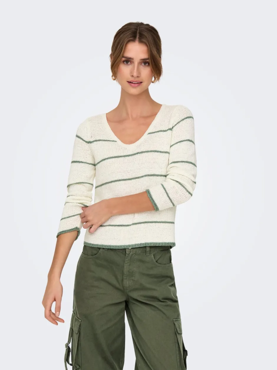 New ONLGEENA Striktrøje Dame Strik & Cardigans