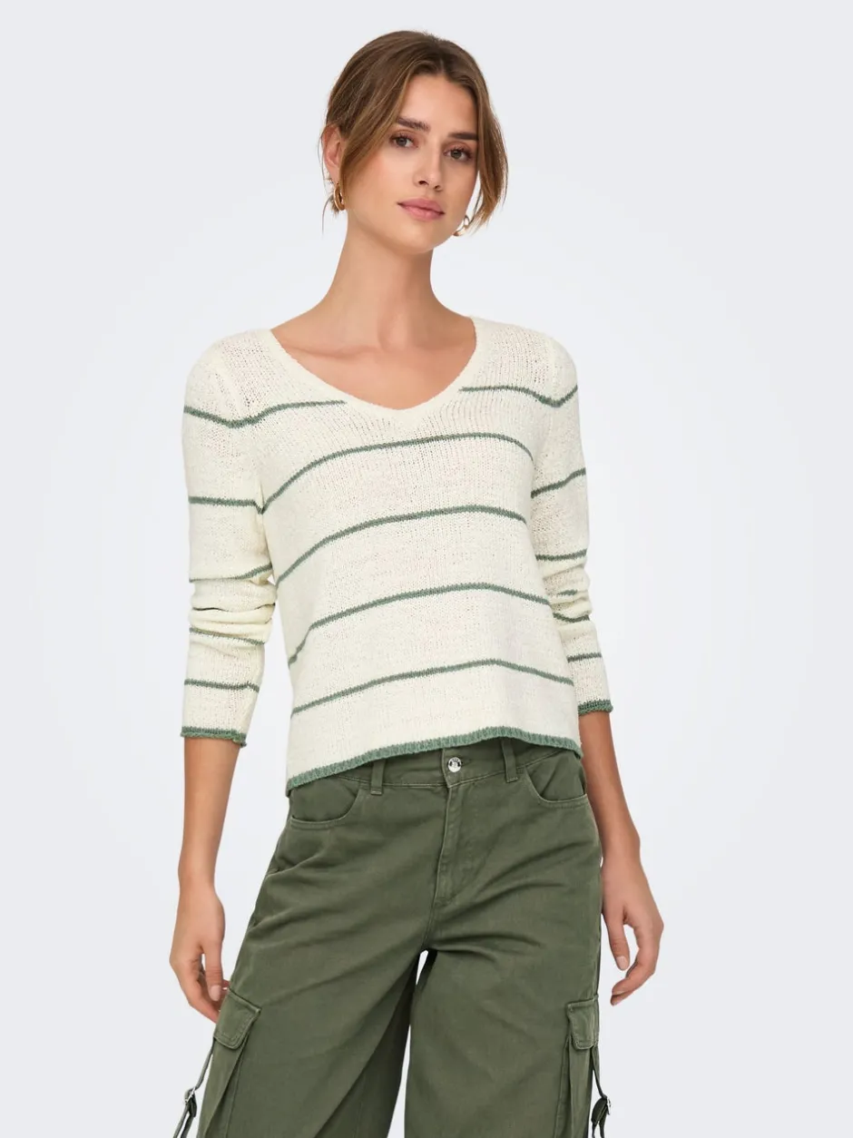 New ONLGEENA Striktrøje Dame Strik & Cardigans