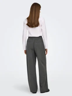 Outlet ONLGIA-DELUXE Wide leg fit Bukser i wide fit Dame Bukser