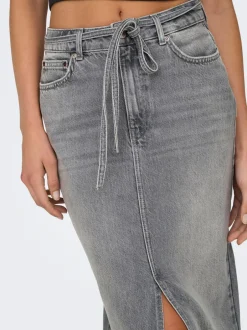 Sale -ONLGIANNA Denim Denim-nederdel Midinederdel Dame Nederdele|Denimnederdele