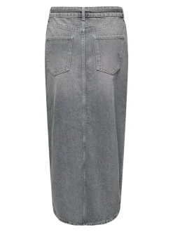 Sale -ONLGIANNA Denim Denim-nederdel Midinederdel Dame Nederdele|Denimnederdele