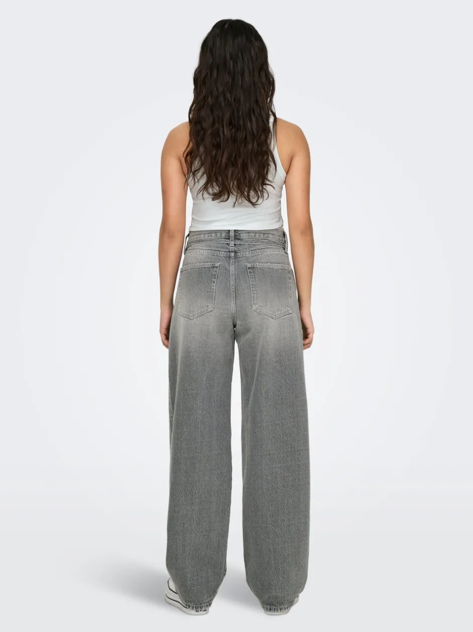 Sale ONLGIANNA Mellemhøj talje Balloon fit Jeans Dame Jeans|Jeans