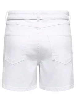 Sale ONLGIANNA Mellemhøj talje Regular fit Denim-shorts Dame Shorts|Double Denim