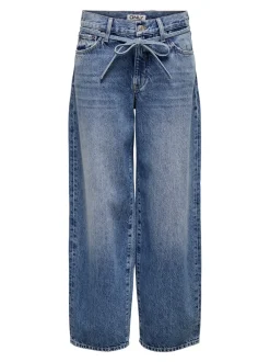 New ONLGIANNA Mellemhøj talje Balloon fit Jeans Dame Jeans|Jeans