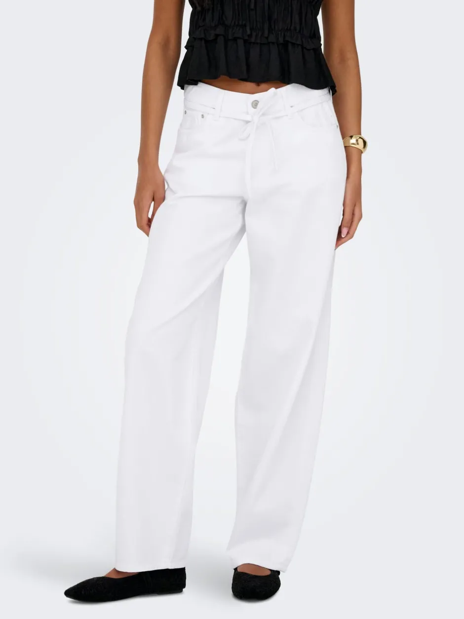 Online ONLGIANNA Mellemhøj talje Balloon fit Jeans Dame Jeans|Jeans