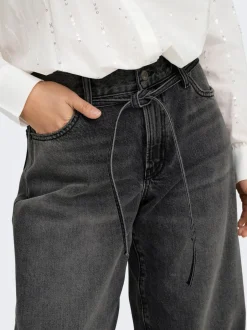 New ONLGIANNA Mellemhøj talje Balloon fit Jeans Dame Jeans|Jeans