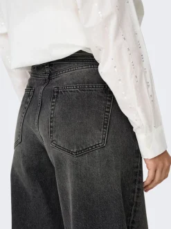 New ONLGIANNA Mellemhøj talje Balloon fit Jeans Dame Jeans|Jeans
