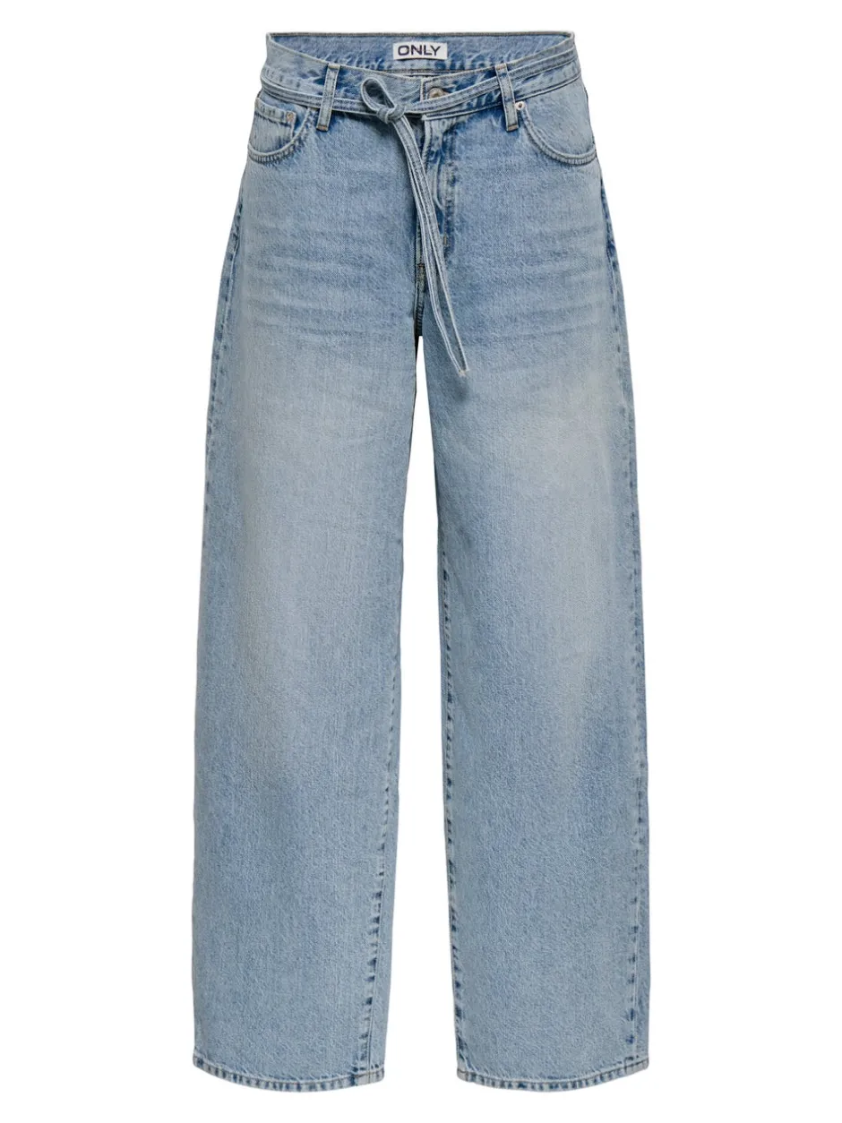 Discount ONLGIANNA Mellemhøj talje Straight fit Jeans Dame Jeans|Jeans