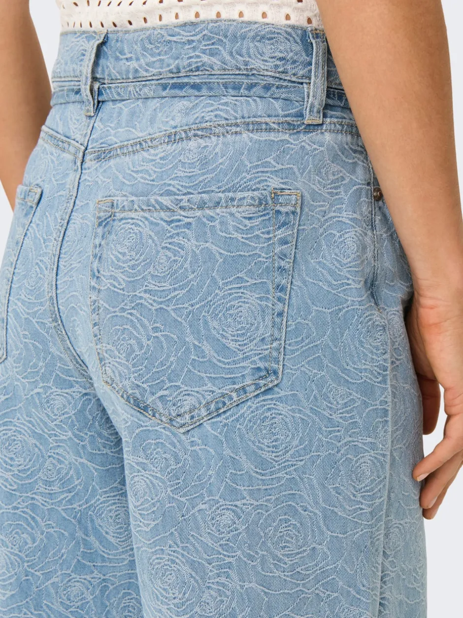 ONLGIANNA Mellemhøj talje Straight fit Jeans Dame Jeans|Jeans