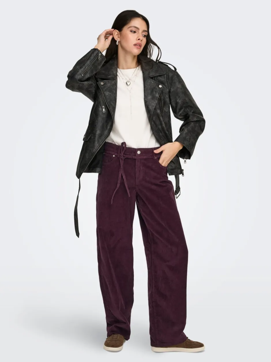 Best ONLGIANNA-GLOBAL Straight fit Bukser Dame Bukser