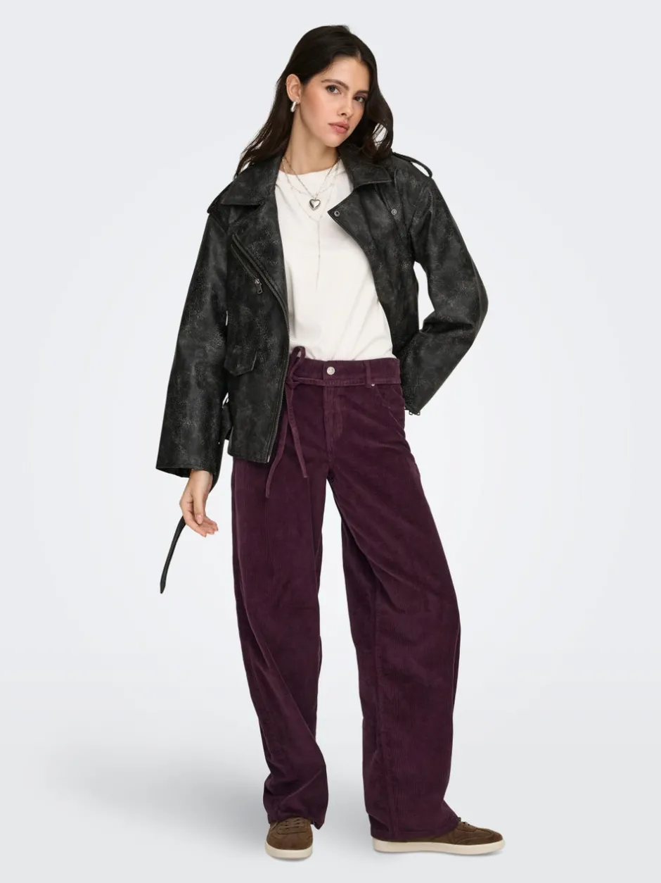 Best ONLGIANNA-GLOBAL Straight fit Bukser Dame Bukser