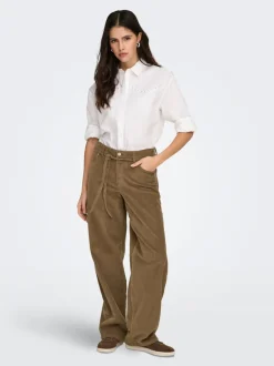 Discount ONLGIANNA-GLOBAL Straight fit Bukser Dame Bukser