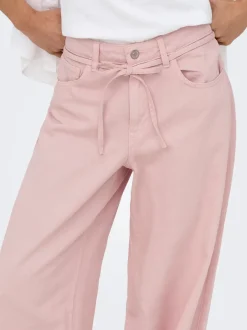 ONLGIANNA-SILLA Loose fit Bukser i wide fit Dame Bukser