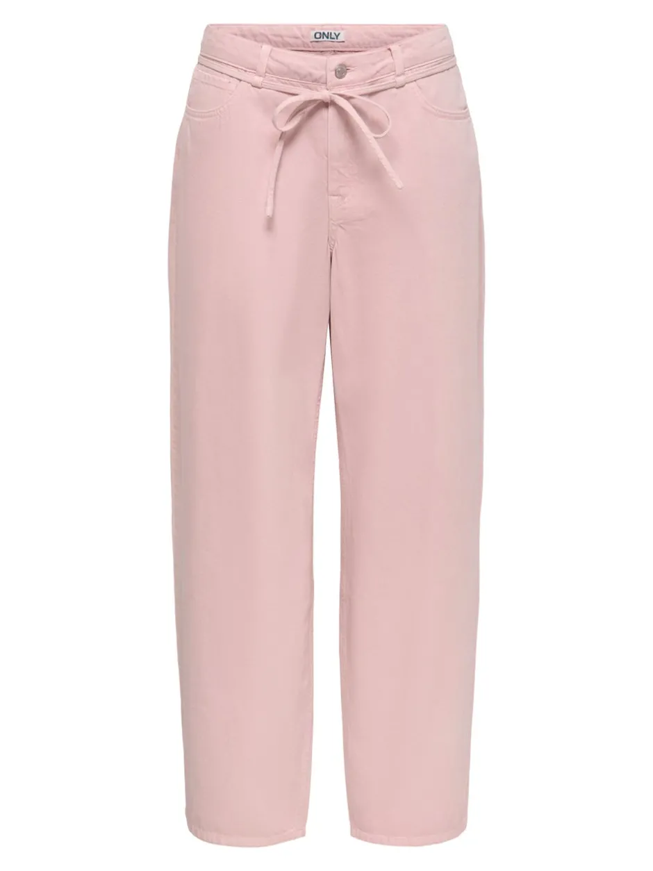 ONLGIANNA-SILLA Loose fit Bukser i wide fit Dame Bukser