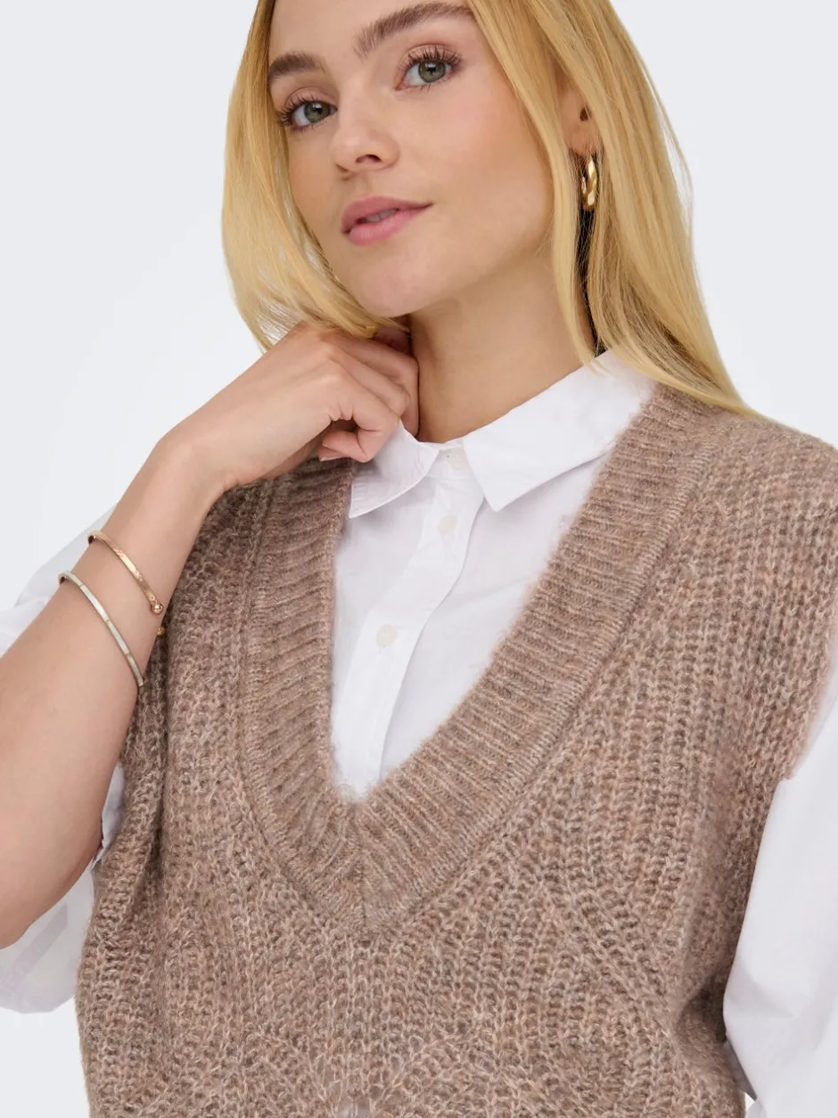 Sale ONLGILA Vest Dame Strik & Cardigans