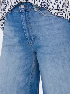 Best ONLGIULIA Høj talje Wide leg fit Jeans Dame Jeans|Jeans