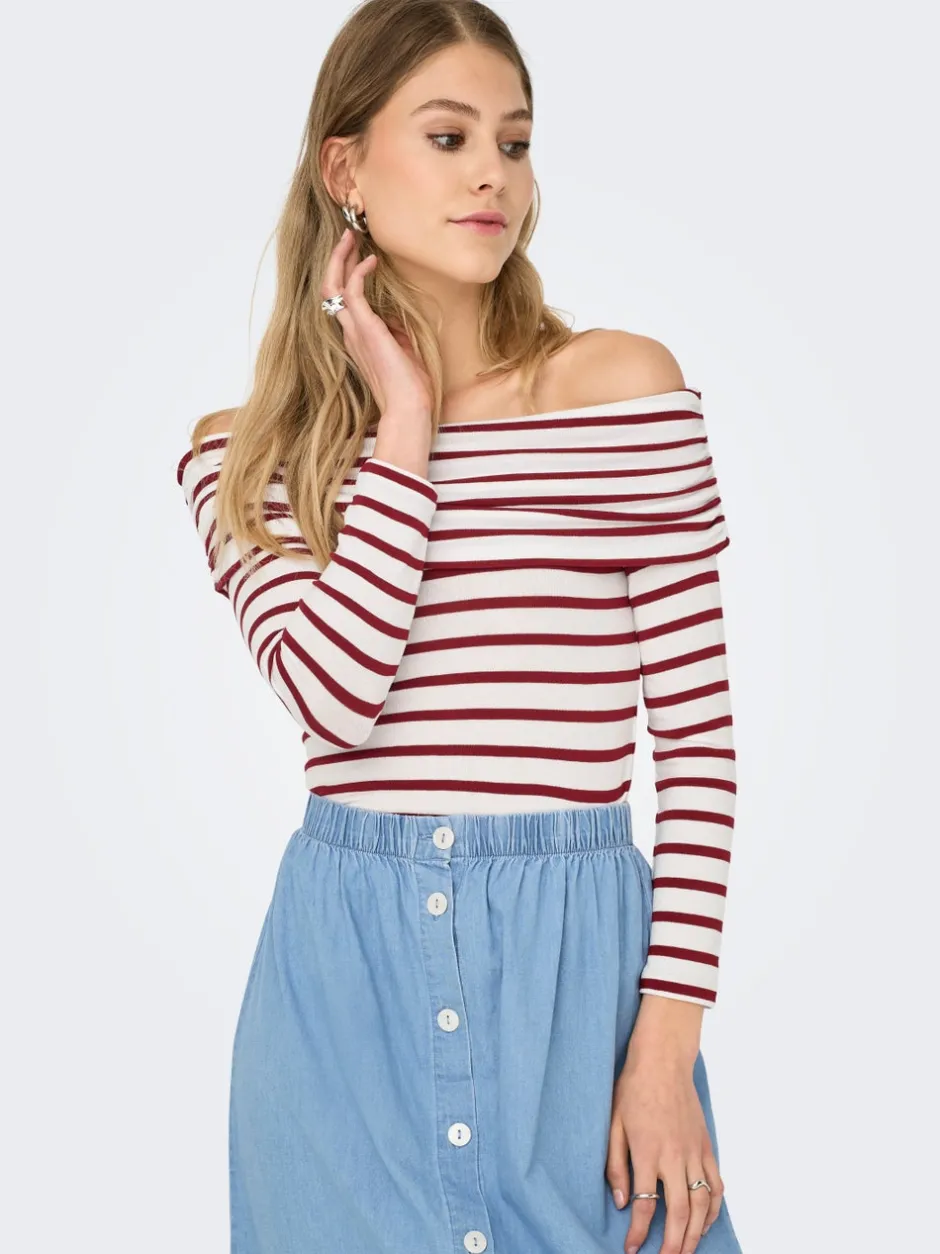 ONLGLAMOUR Top Dame Toppe
