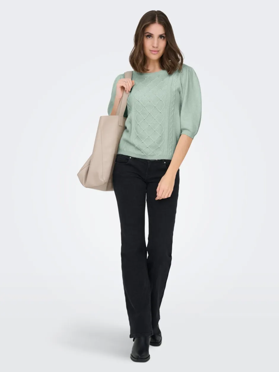 New ONLGLORIA Striktrøje Dame Strik & Cardigans