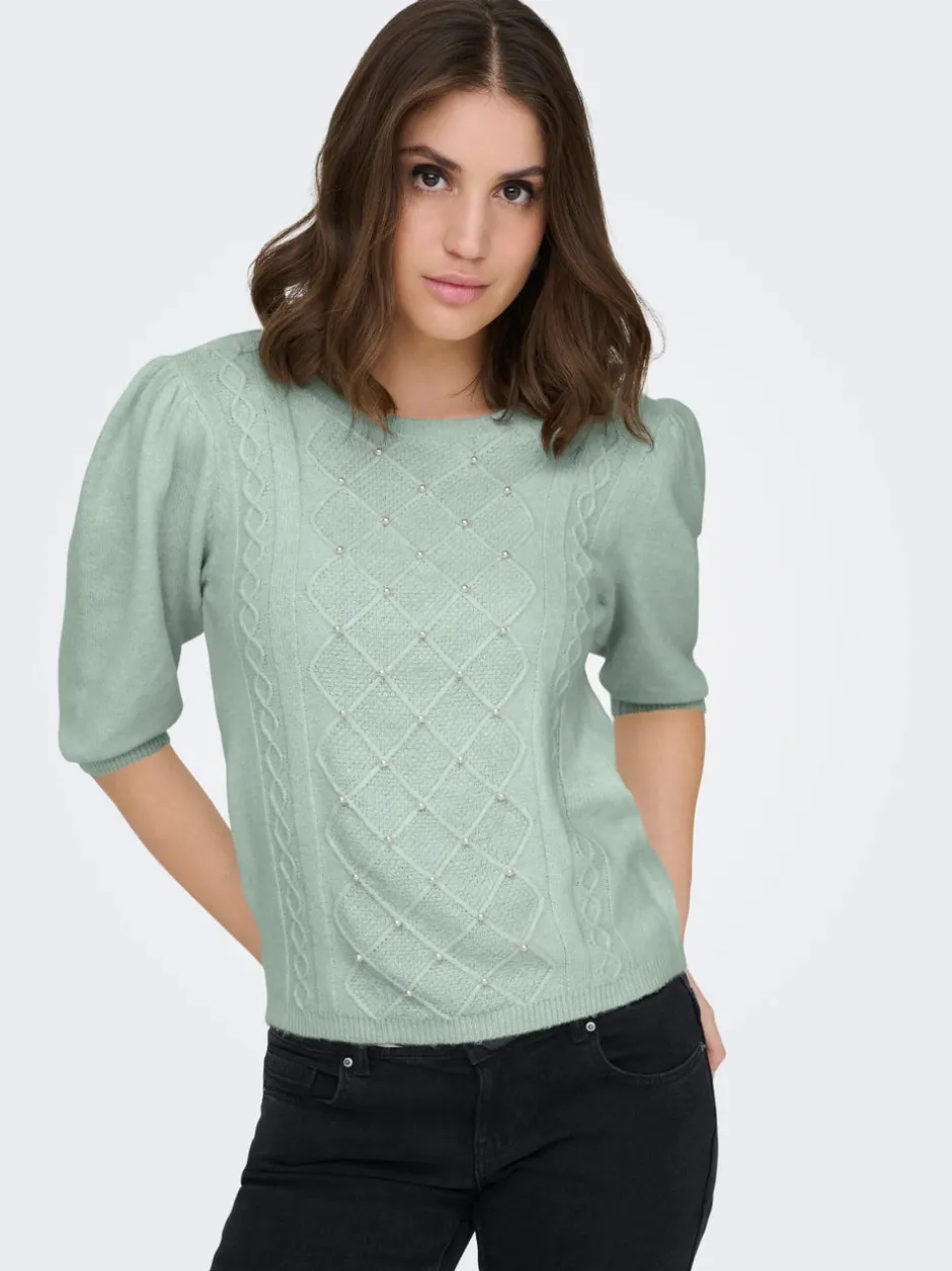 New ONLGLORIA Striktrøje Dame Strik & Cardigans