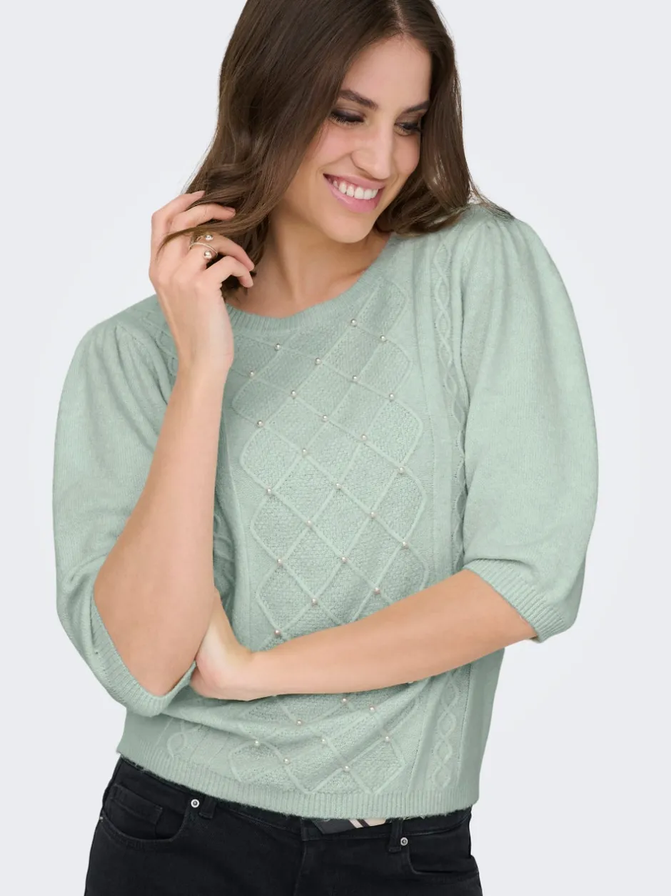 New ONLGLORIA Striktrøje Dame Strik & Cardigans