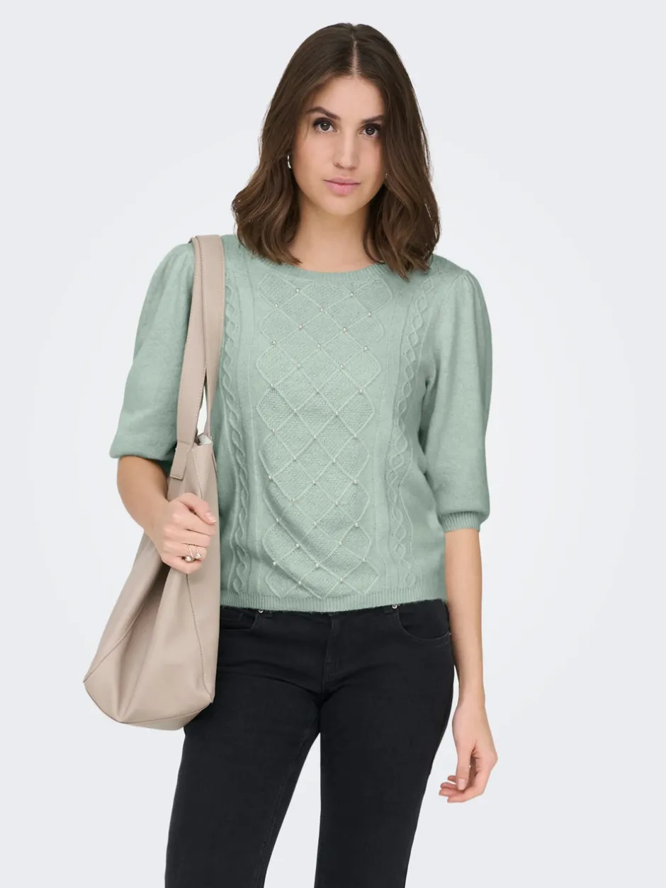 New ONLGLORIA Striktrøje Dame Strik & Cardigans