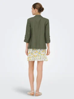 Clearance ONLGOA Hør Blazer Dame Blazere & Veste