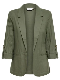 Clearance ONLGOA Hør Blazer Dame Blazere & Veste