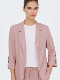 Hot ONLGOA Hør Blazer Dame Blazere & Veste