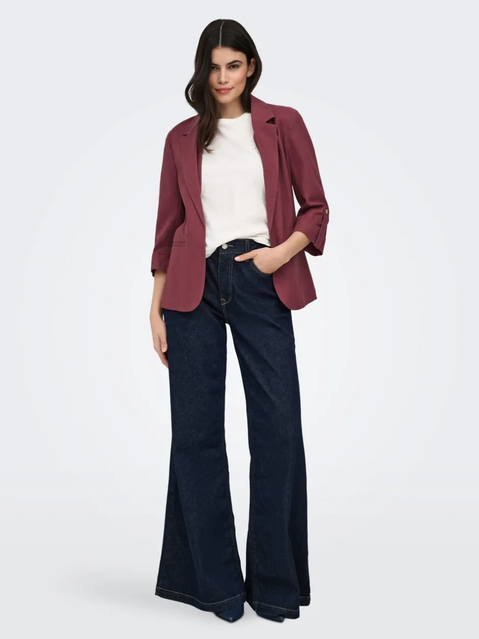 Sale ONLGOA Hør Blazer Dame Blazere & Veste