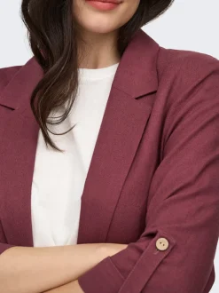 Sale ONLGOA Hør Blazer Dame Blazere & Veste