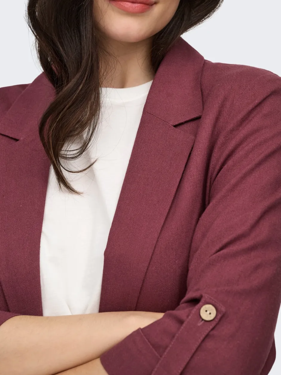 Sale ONLGOA Hør Blazer Dame Blazere & Veste