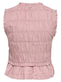 Sale ONLGOA Hør Bluse Dame Toppe