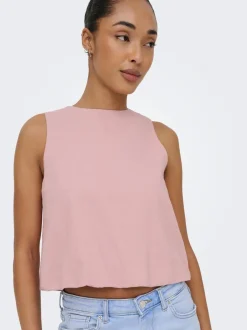 Clearance ONLGOA Hør Top Dame Toppe