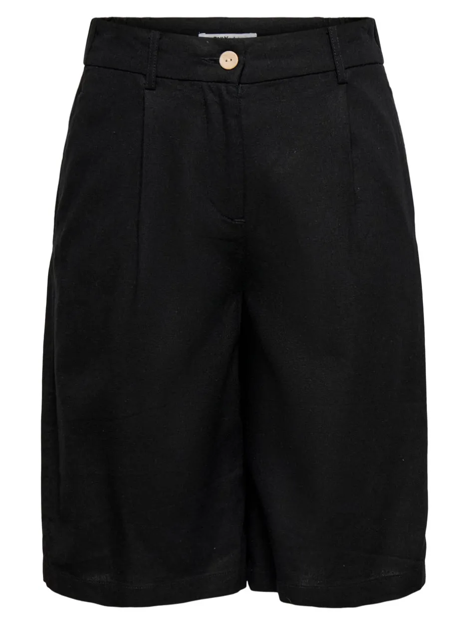 ONLGOA Loose fit Hør Shorts Dame Shorts