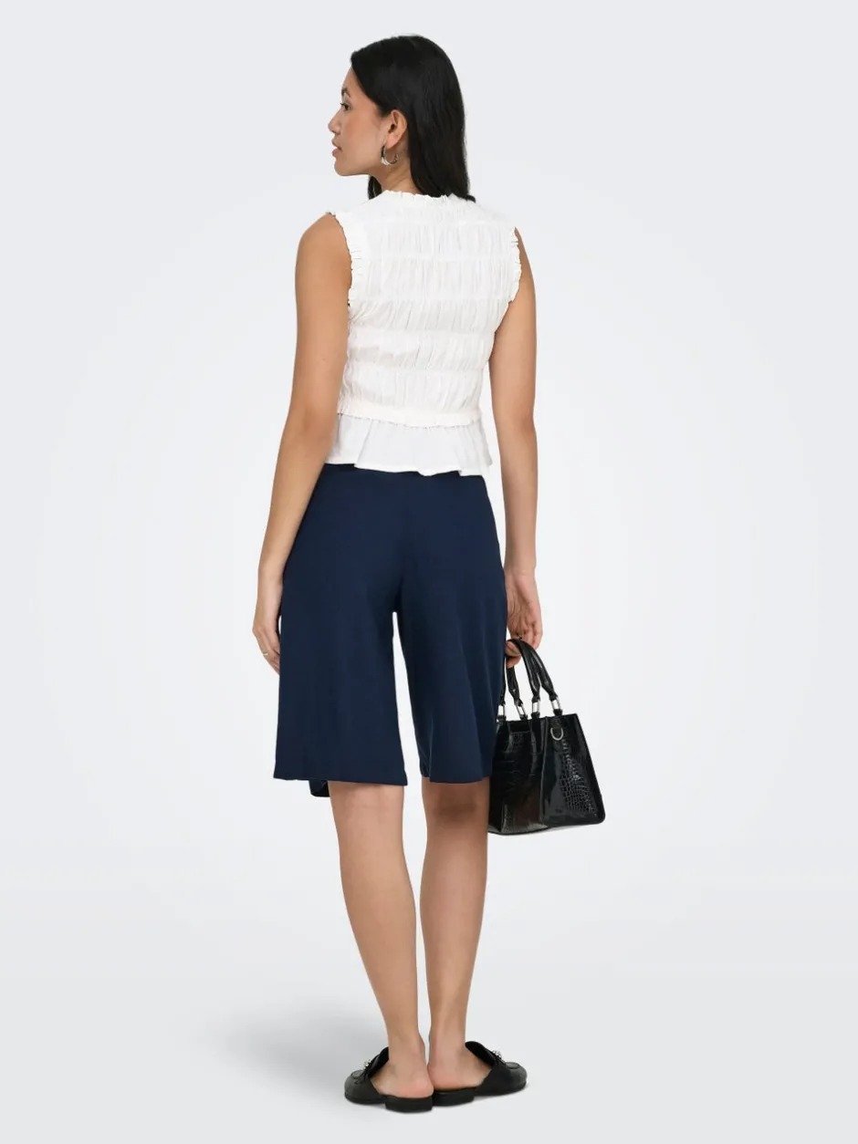 ONLGOA Loose fit Hør Shorts Dame Shorts