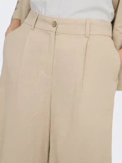 Clearance ONLGOA Loose fit Hør Shorts Dame Shorts