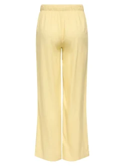 Clearance ONLGOA Straight fit Hør Bukser Dame Bukser