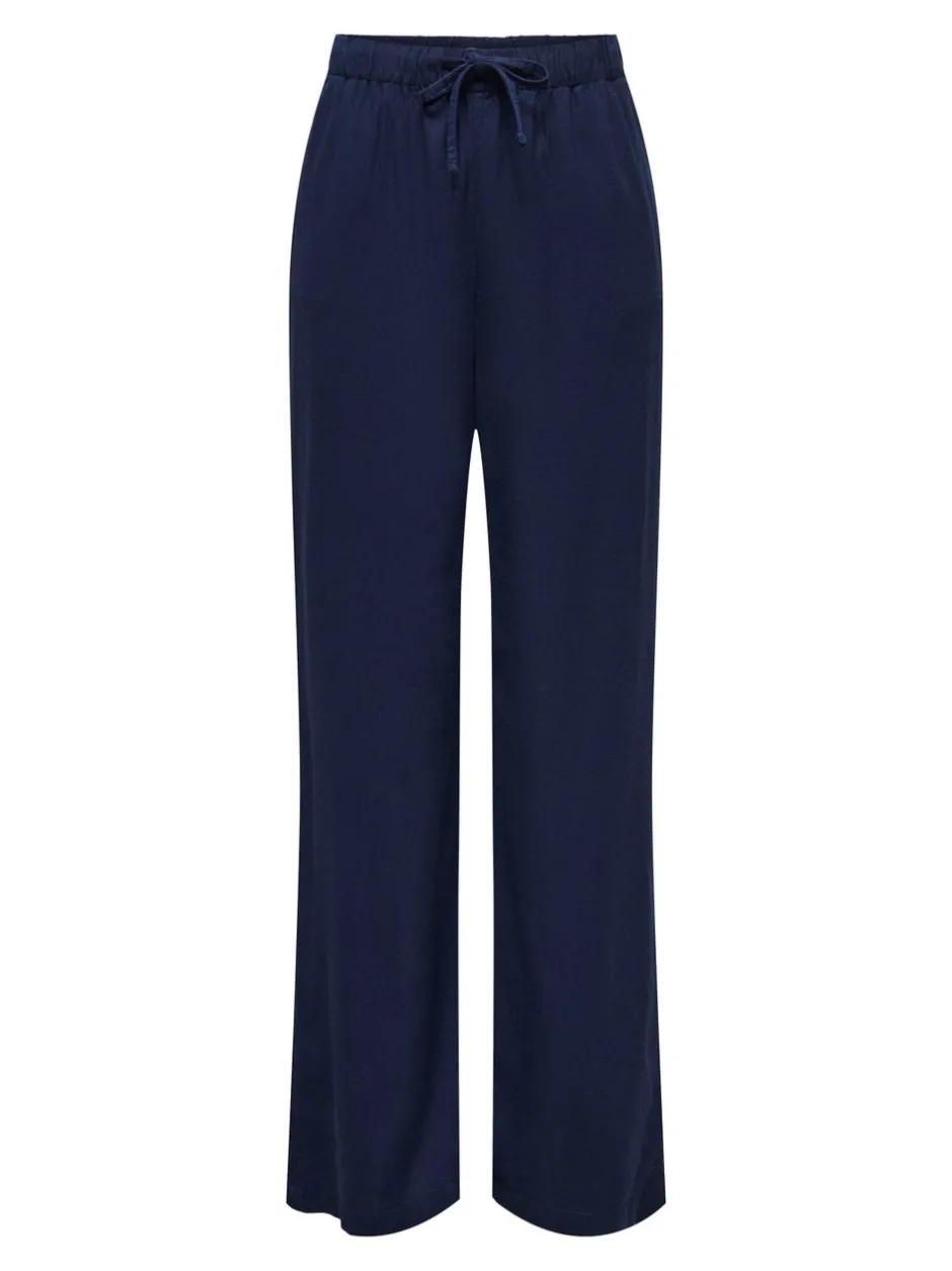 Best ONLGOA Straight fit Hør Bukser Dame Bukser