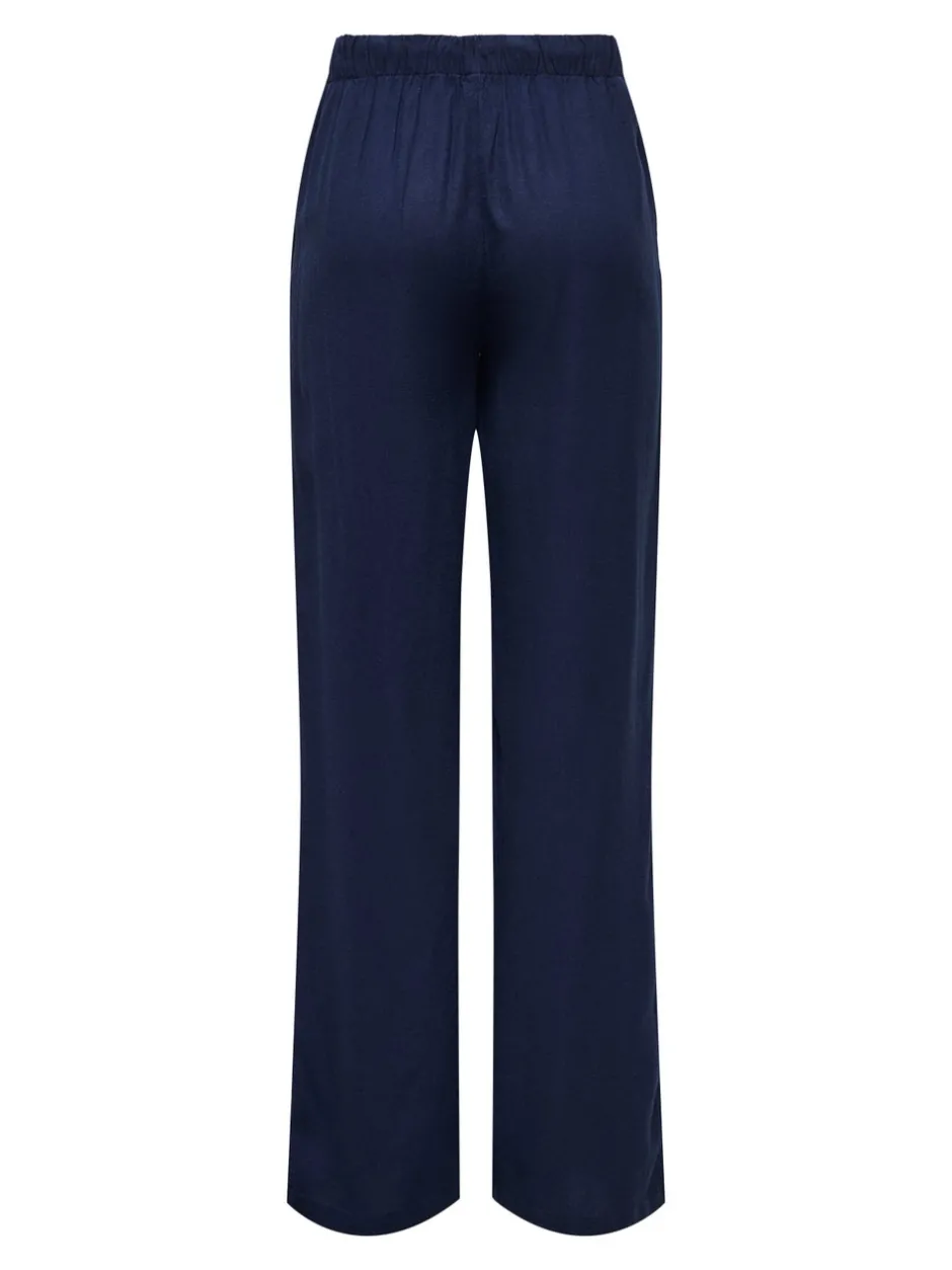 Best ONLGOA Straight fit Hør Bukser Dame Bukser