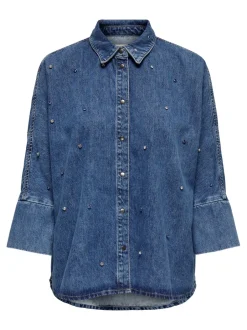 ONLGRACE Denim-skjorte Dame Skjorter